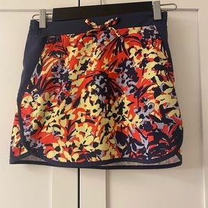 Columbia Girls’ Floral Skort Size Medium (10-12) Omni-Shade UPF 50, Activewear,